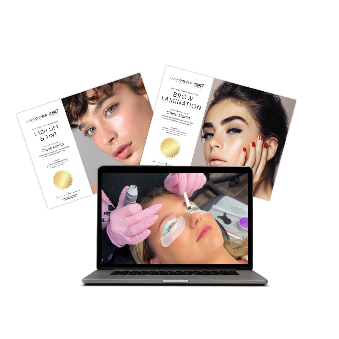 Pro Lash Lift and Brow Lamination Online Course- LASHFOREVER CANADA