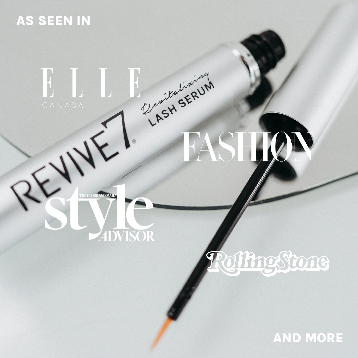 Revive7 Lash Serum – 12 pack with Display Stand and Postcards