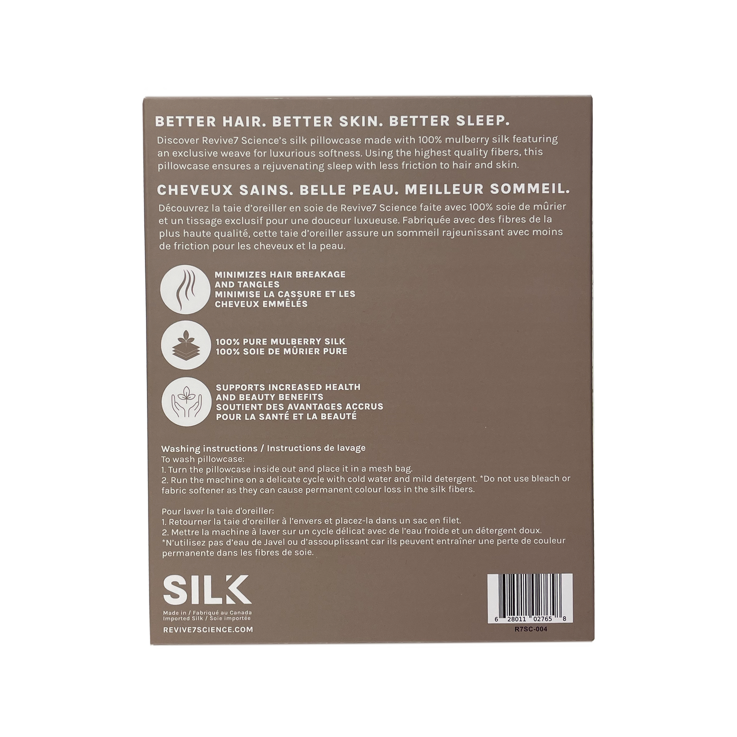 Revive7 SILK Pillowcase- LASHFOREVER CANADA