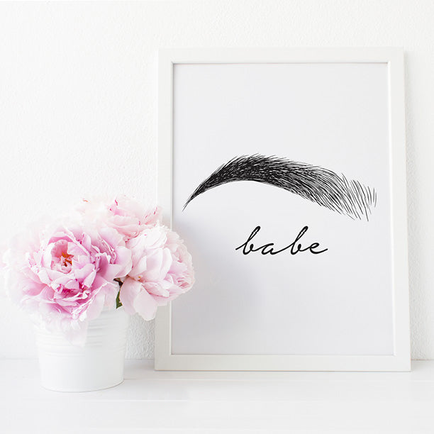 8 x 10 Wall Print Illustrations-Decor & Accessories LASHFOREVER CANADA