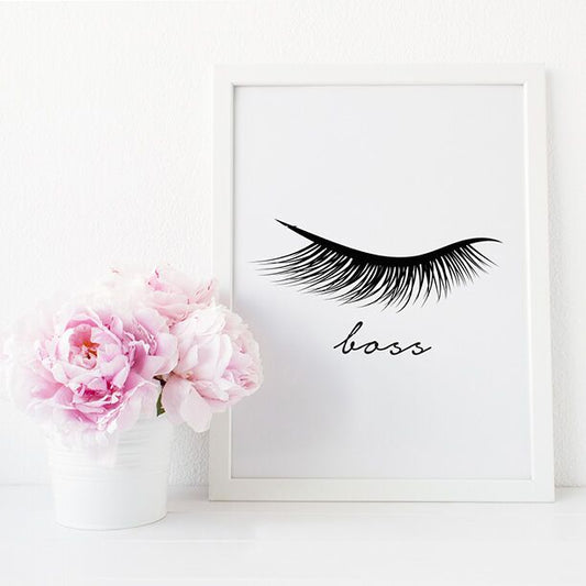 8 x 10 Wall Print Illustrations-Decor & Accessories LASHFOREVER CANADA