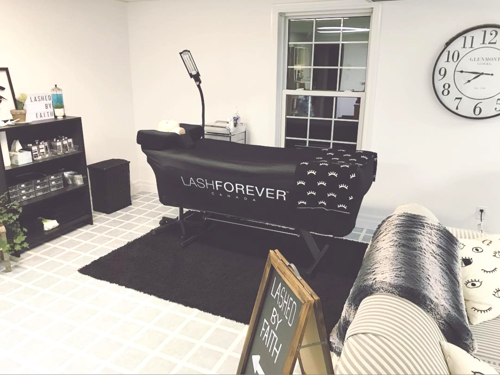 Lashforever Canada Black Bed Slip Cover-Decor & Accessories LASHFOREVER CANADA