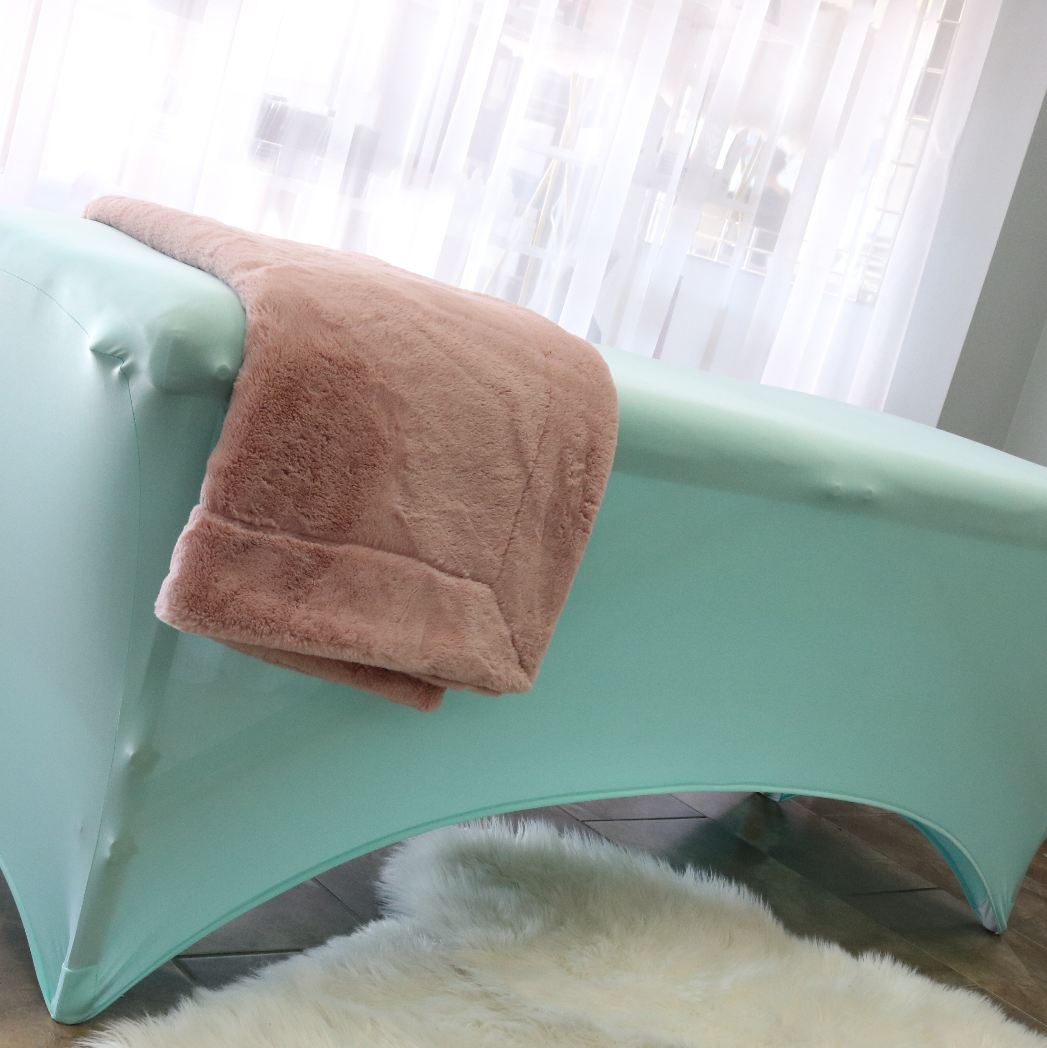 Coloured Bed Slip Cover-Decor & Accessories LASHFOREVER CANADA