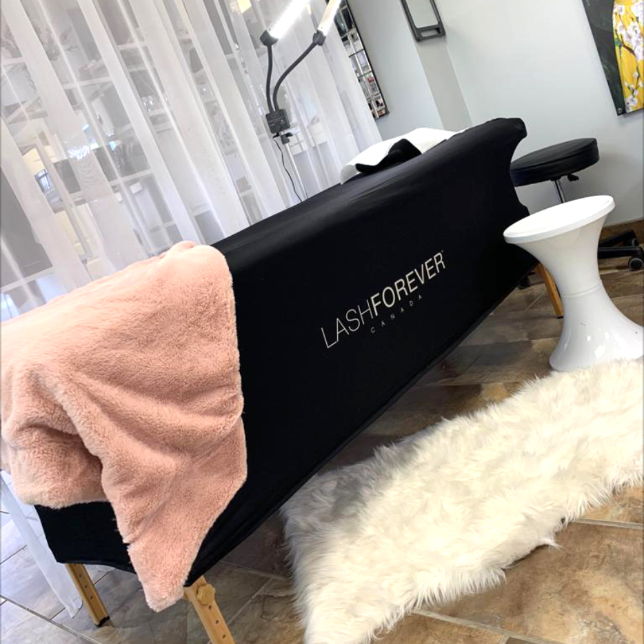 Lashforever Canada Black Bed Slip Cover-Decor & Accessories LASHFOREVER CANADA