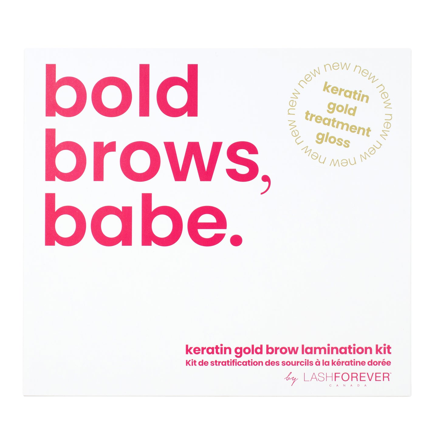 Keratin Gold Brow Lamination Kit