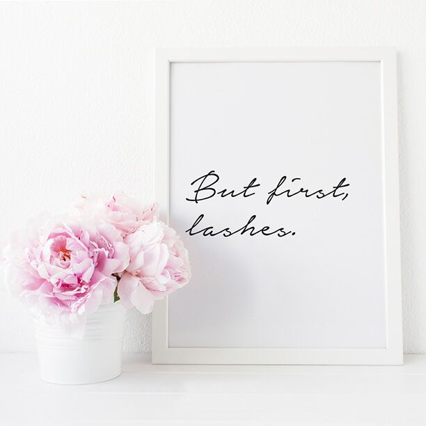8 x 10 Wall Print Illustrations-Decor & Accessories LASHFOREVER CANADA