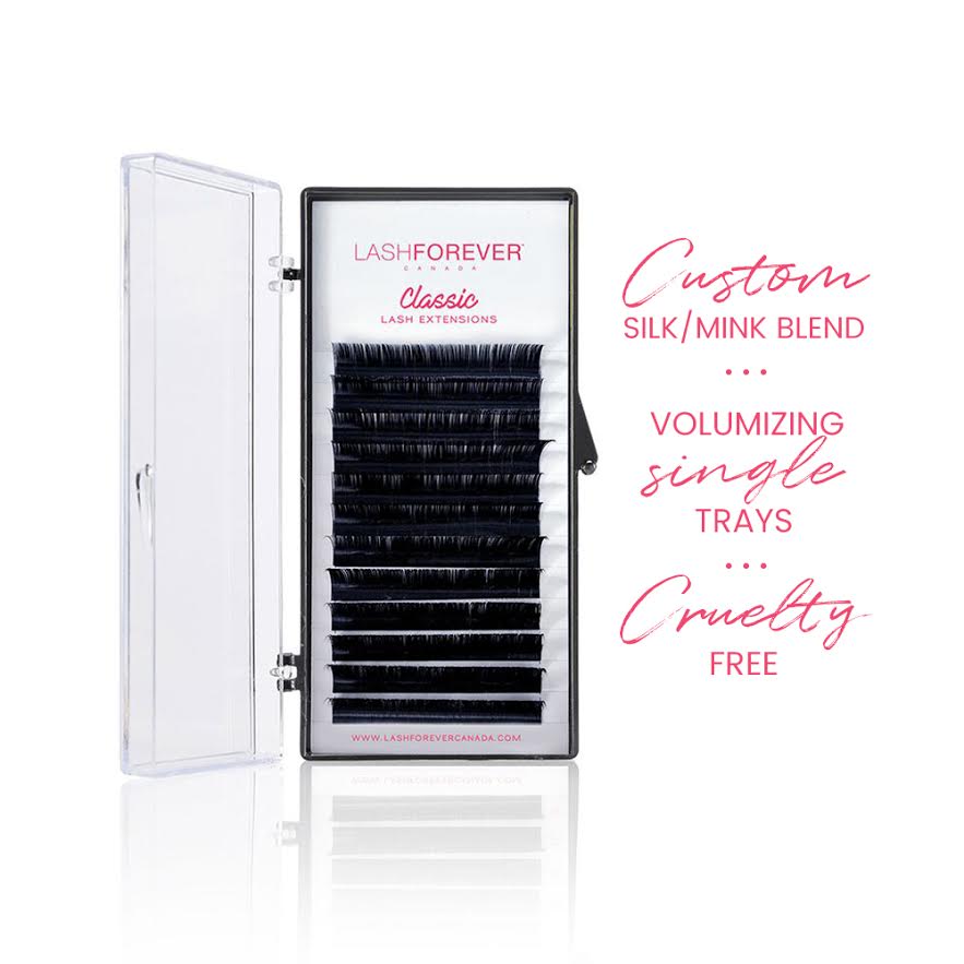Classic Volumizing Lash Extensions - Single Trays