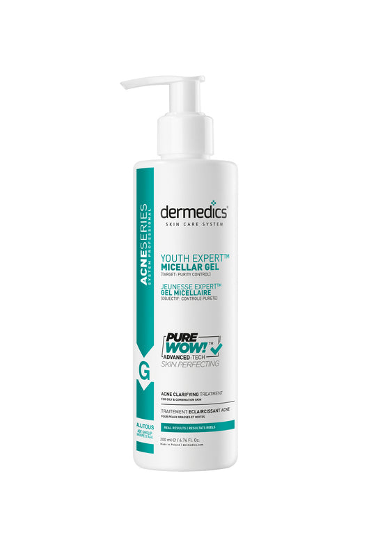 Dermedics YOUTH EXPERT™ ACNEseries Micellar Gel- LASHFOREVER CANADA