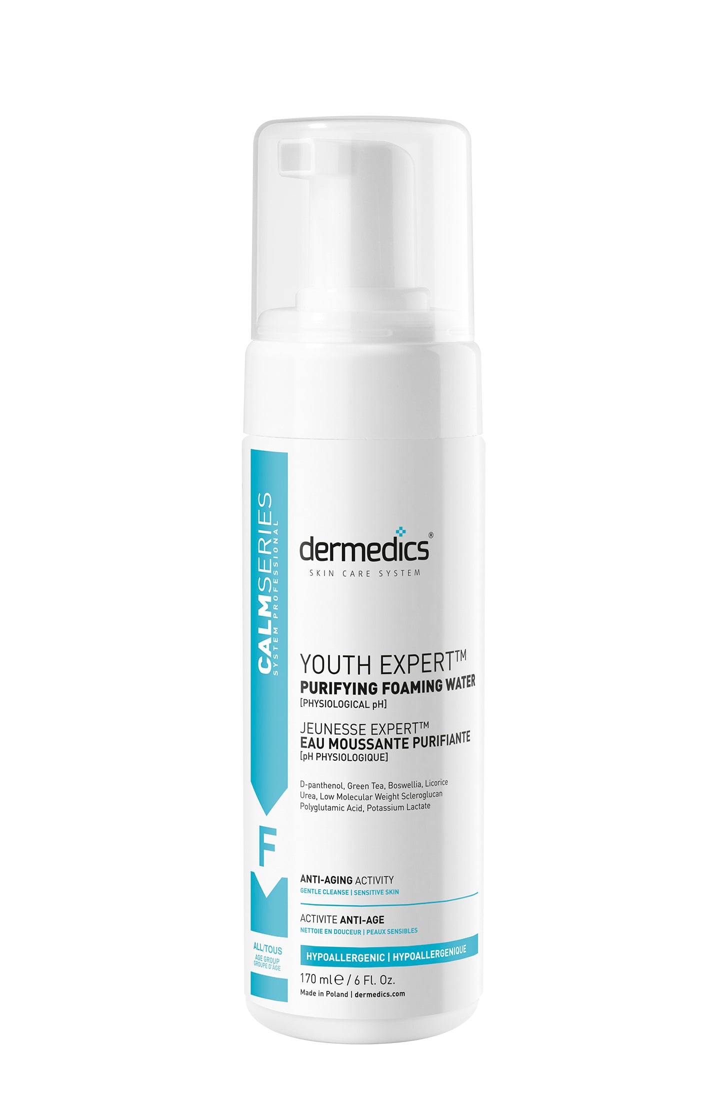 Dermedics YOUTH EXPERT™ CALMseries Purifying Foaming Water-Dermedics LASHFOREVER CANADA