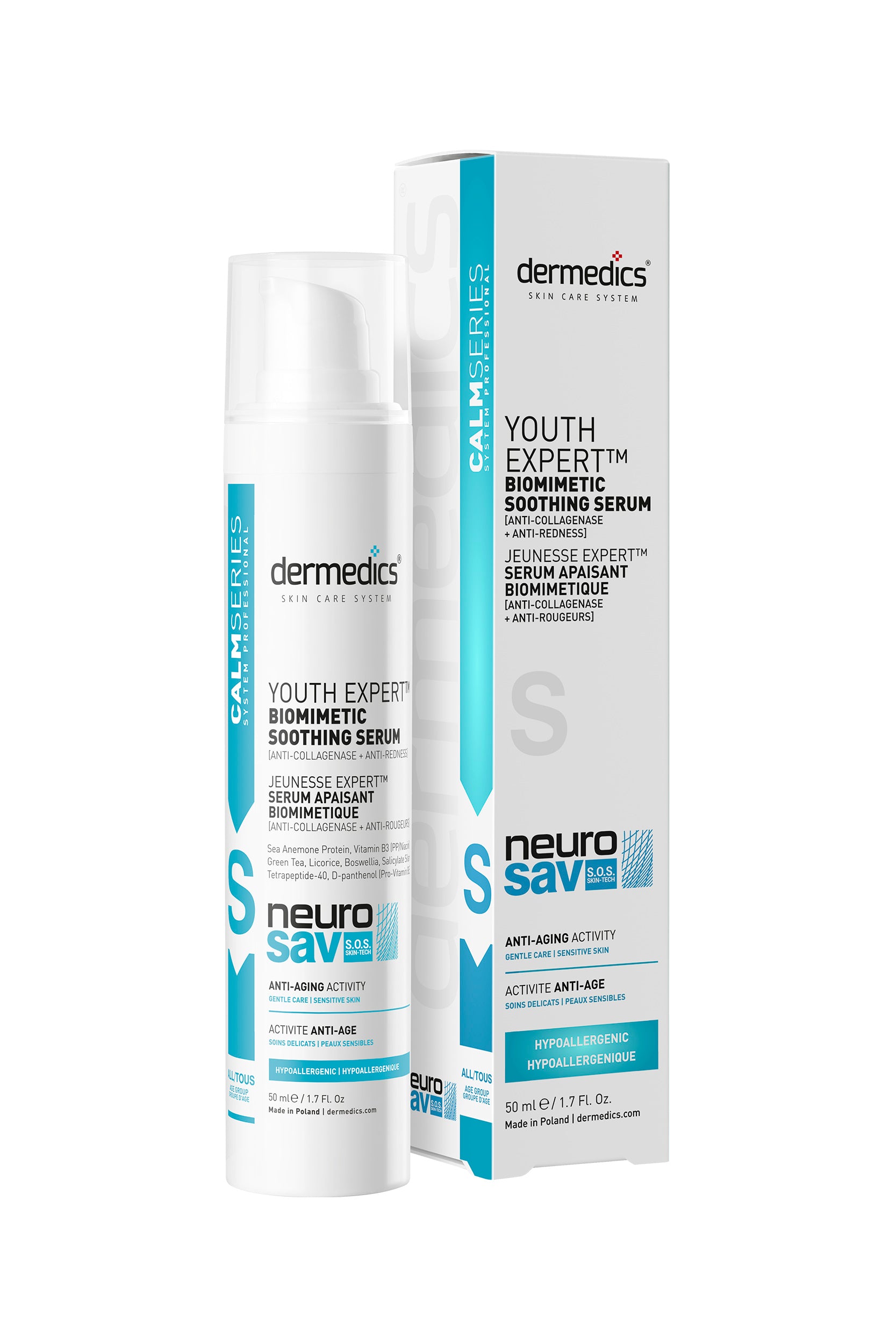Dermedics YOUTH EXPERT™ CALMseries Biomimetic Soothing Serum-Dermedics LASHFOREVER CANADA