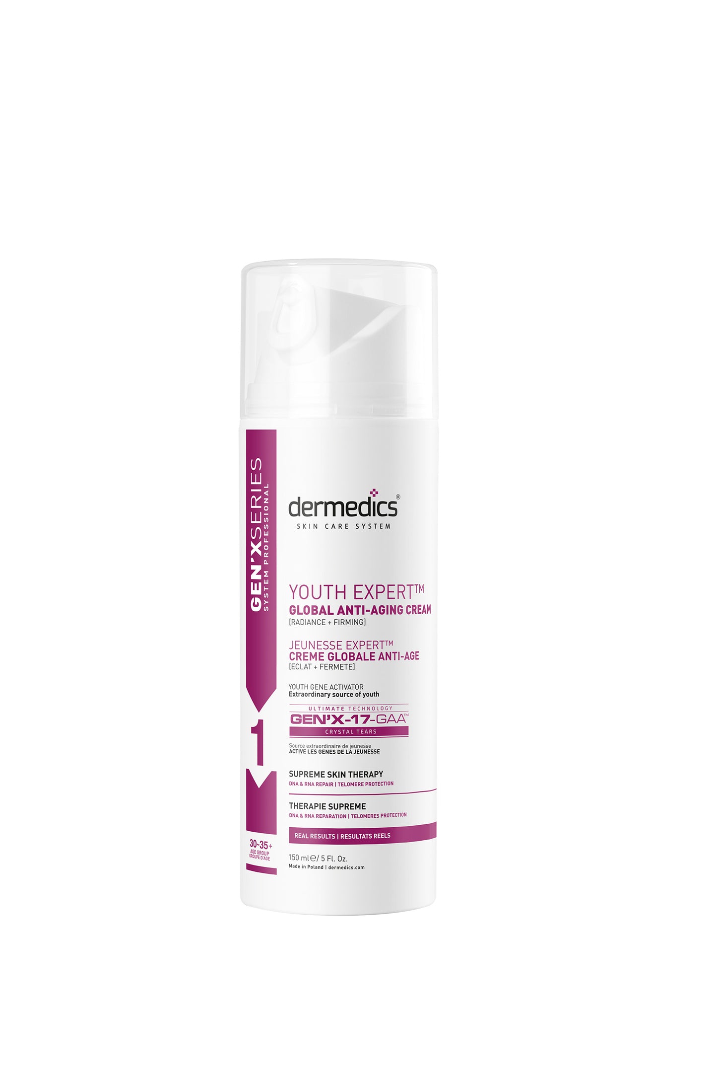 Dermedics Professional YOUTH EXPERT™ GEN'Xseries Global Anti-Aging Cream #1- LASHFOREVER CANADA
