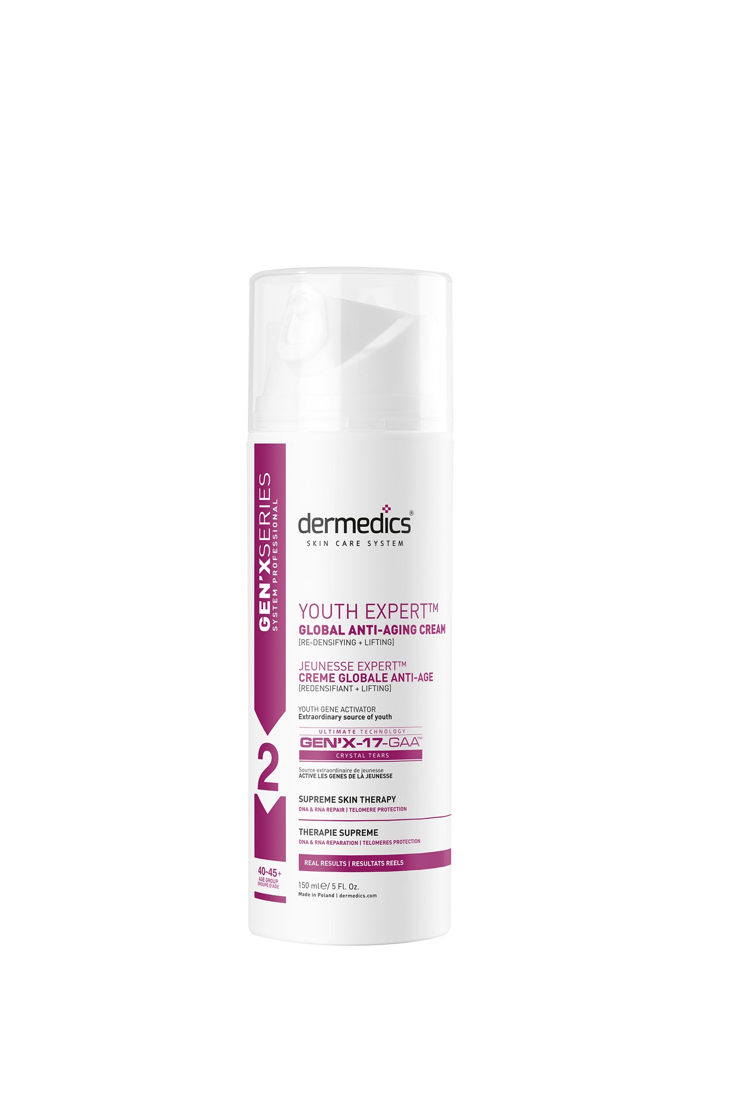 Dermedics Professional YOUTH EXPERT™ GEN'Xseries Global Anti-Aging Cream #2- LASHFOREVER CANADA