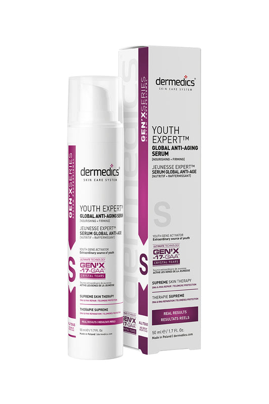 Dermedics YOUTH EXPERT™ GEN'Xseries Global Anti-Aging Serum-Dermedics LASHFOREVER CANADA