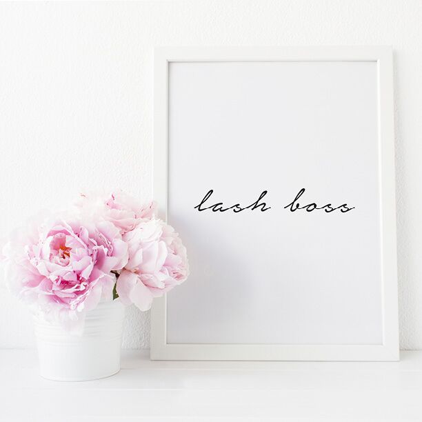 8 x 10 Wall Print Illustrations-Decor & Accessories LASHFOREVER CANADA