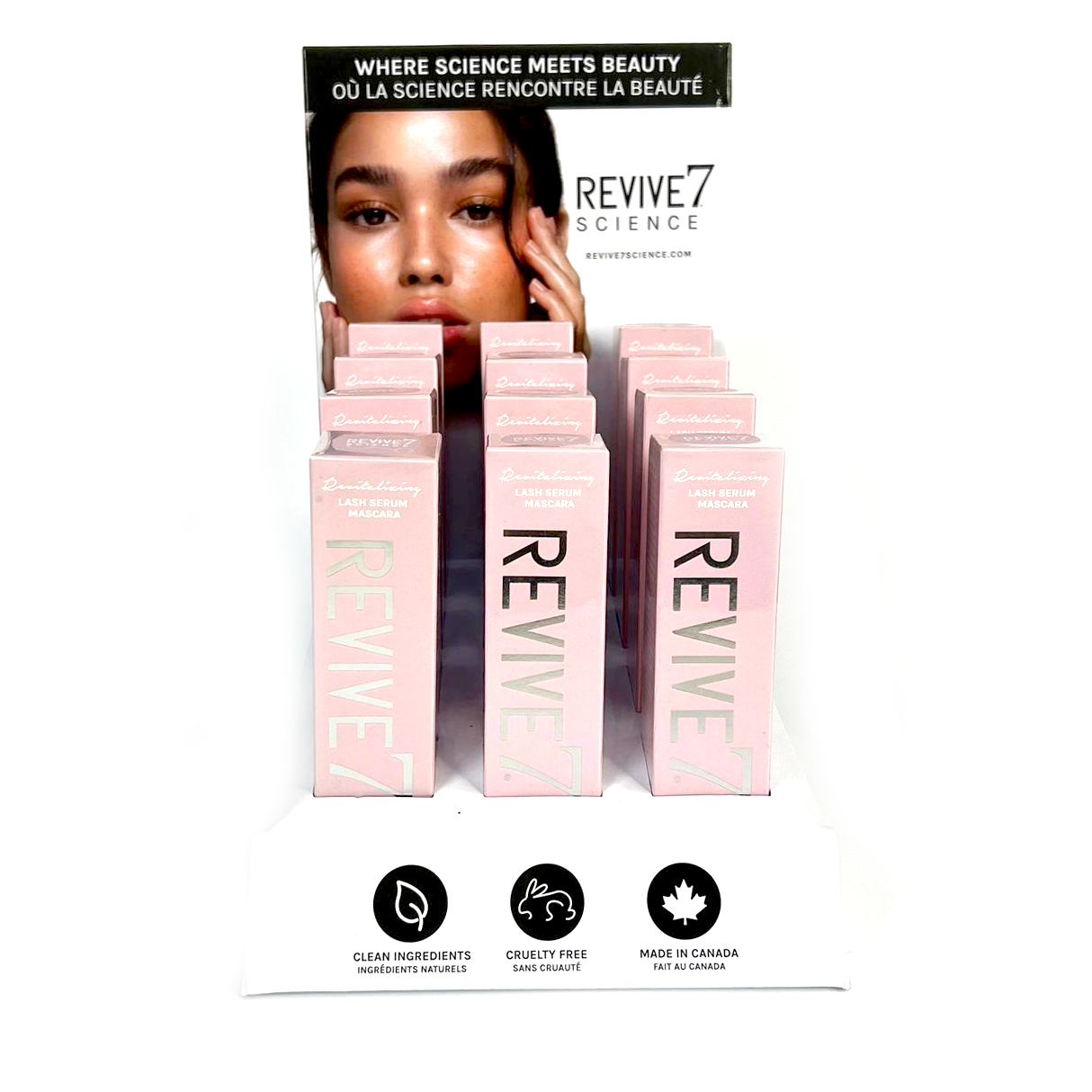 Revive7 Serum Mascara – DISPLAY STAND ONLY-Revive 7 LASHFOREVER CANADA