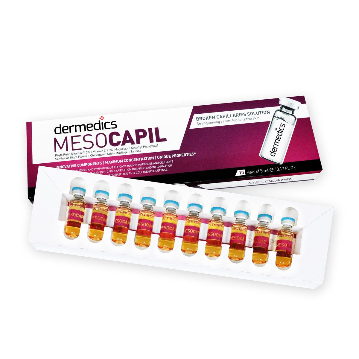 Dermedics - MESOCAPIL Broken Capillaries Solution-Dermedics LASHFOREVER CANADA