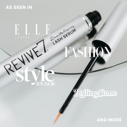 Revive7 Lash Serum – 12 pack with Display Stand and Postcards
