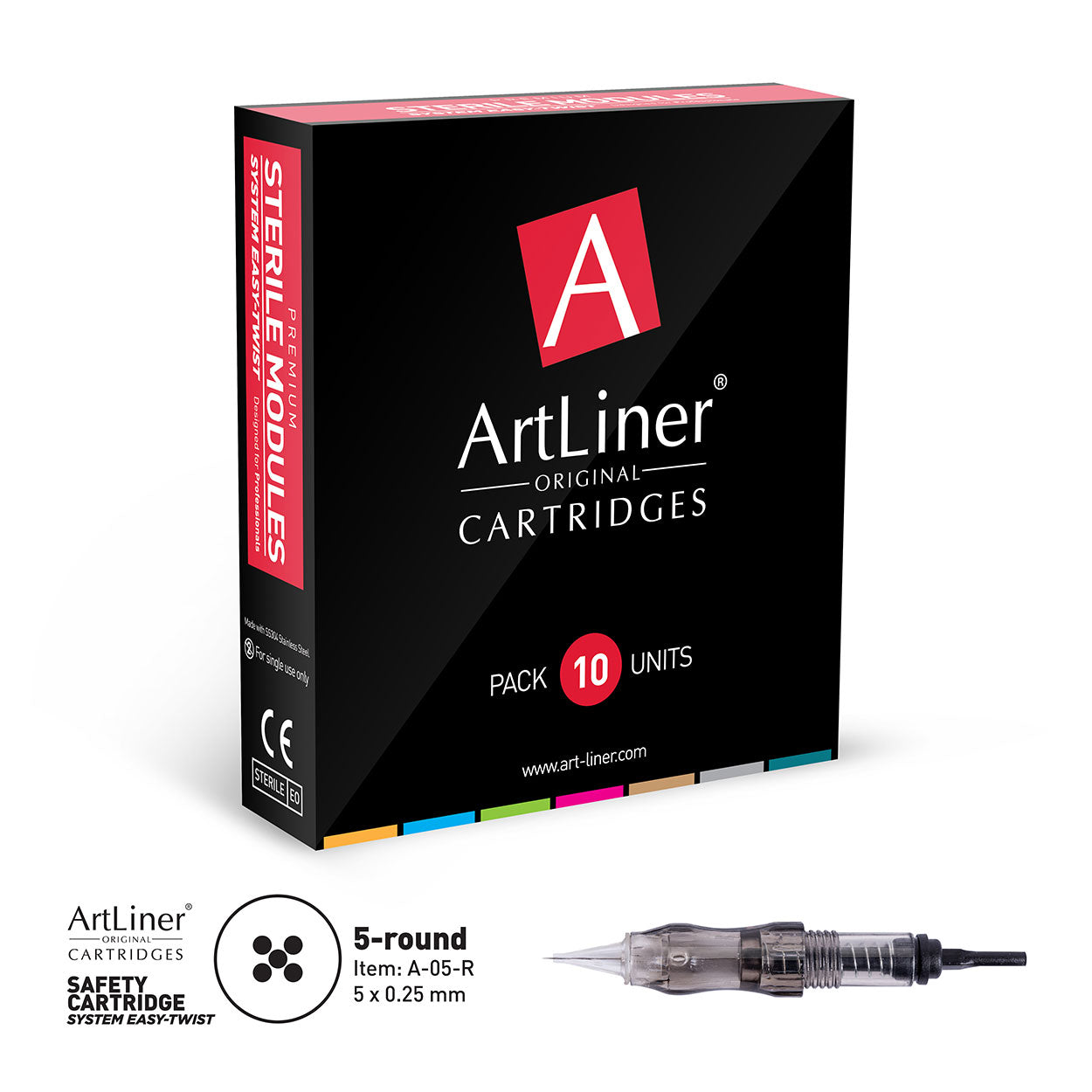 Artliner Needle "Easy-Twist" Blackline Edition (pack of 10)