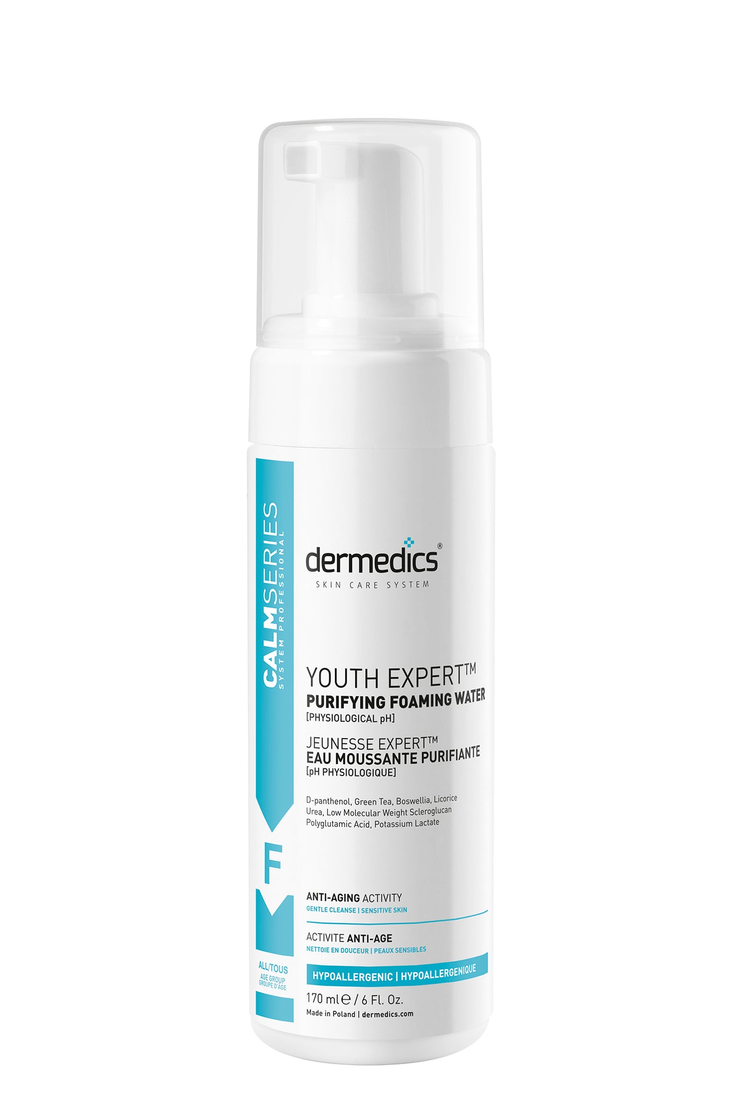 Dermedics YOUTH EXPERT™ CALMseries Purifying Foaming Water